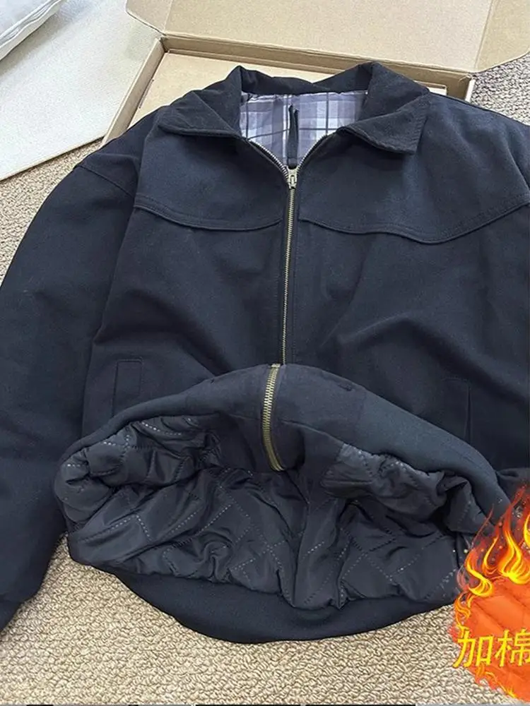 Мужская зимняя куртка Bla Detroit Workwear: утепленная хлопковая бейсбольная куртка в американском стиле, стильная верхняя одежда
Мужская зимняя куртка Bla Detroit Workwear: утепленная хлопковая бейсбольная куртка в американском стиле, стильная верхняя одежда