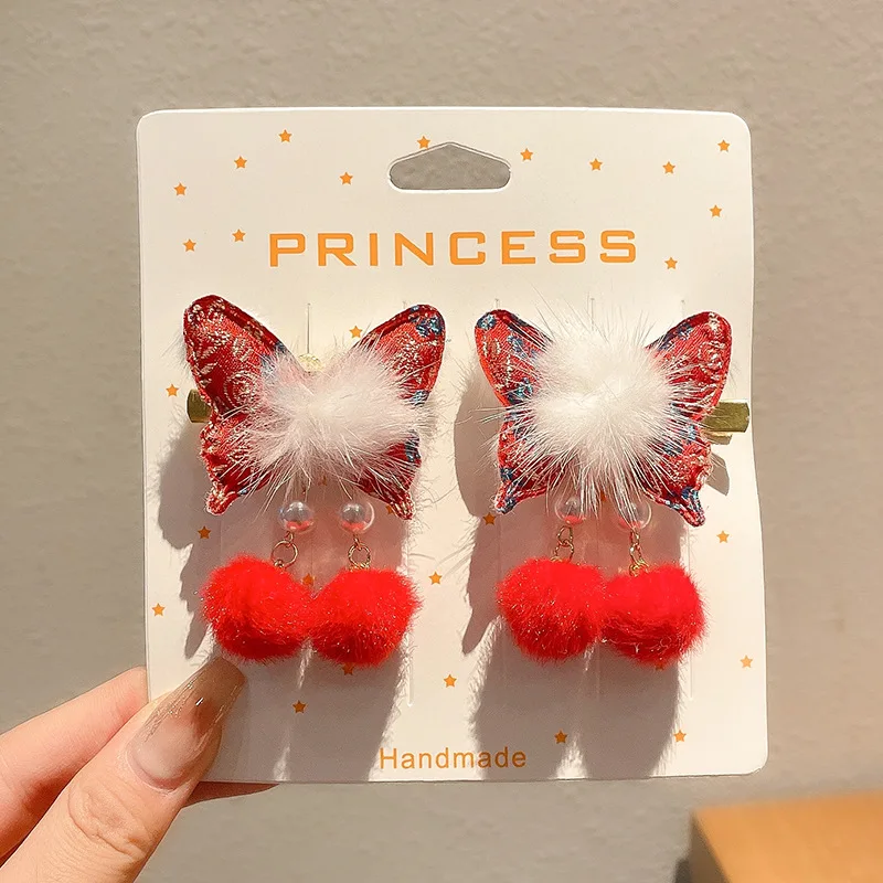 New Year's Small Gifts for Children, New Year's Greetings Headwear, Bow Hair Clips, 2026 New Style Tassel Small Clips, Children's Gifts
New Year's Small Gifts for Children, New Year's Greetings Headwear, Bow Hair Clips, 2026 New Style Tassel Small Clips, Children's Gifts