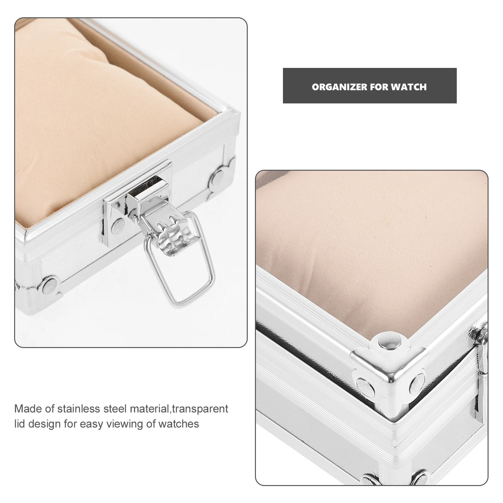 Watch Box Transparent Display Case Single Watch Storage Organizer Portable Travel Holder Gift Box For Men Women
Watch Box Transparent Display Case Single Watch Storage Organizer Portable Travel Holder Gift Box For Men Women