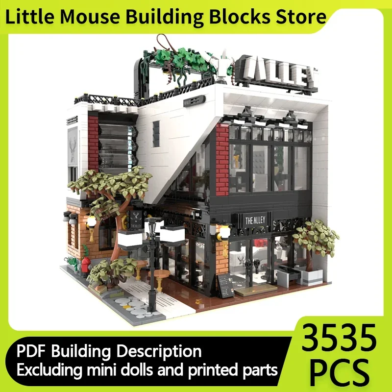 City Street View Model MOC Building Bricks Deer Antler Milk Tea Shop Modular Technology Gift Children Toys Suit Holiday Assemble
City Street View Model MOC Building Bricks Deer Antler Milk Tea Shop Modular Technology Gift Children Toys Suit Holiday Assemble