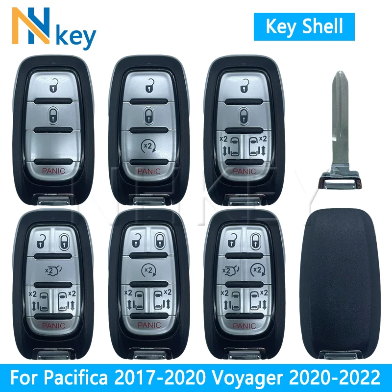 NH KEY Car Smart Remote Key Shell For Pacifica 2017-2020 Voyager 2020-2022 3/4/5/6/7 Buttons
NH KEY Car Smart Remote Key Shell For Pacifica 2017-2020 Voyager 2020-2022 3/4/5/6/7 Buttons