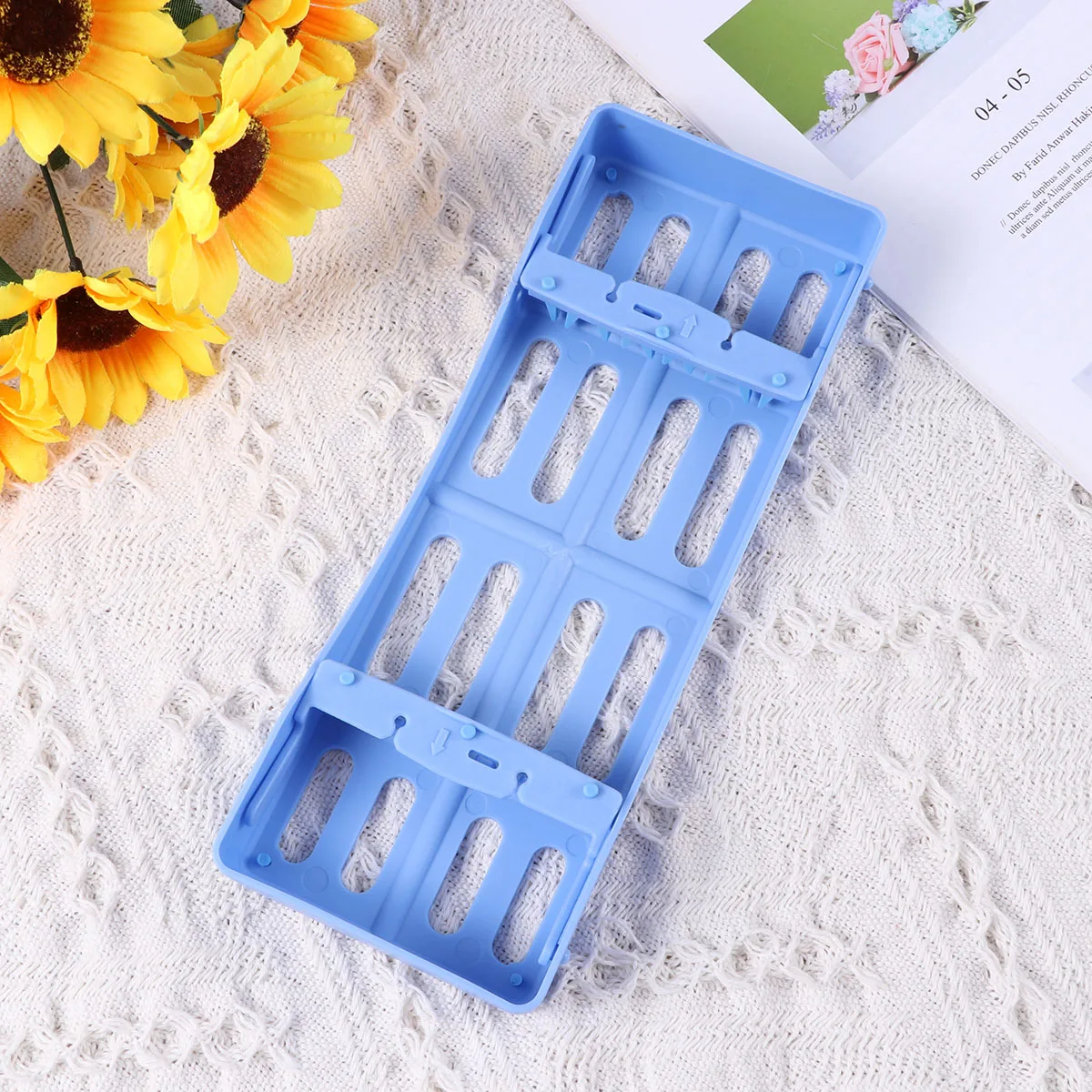 1Pc Foldable Dental Sterilising Tray Disinfection Container For 5 Instruments High Temperature Sterilizer
1Pc Foldable Dental Sterilising Tray Disinfection Container For 5 Instruments High Temperature Sterilizer