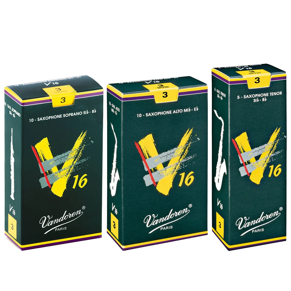 FRANCE Vandoren V16 Eb alto Sax Reeds Bb Soprano Tenor Saxophone Reeds
FRANCE Vandoren V16 Eb alto Sax Reeds Bb Soprano Tenor Saxophone Reeds