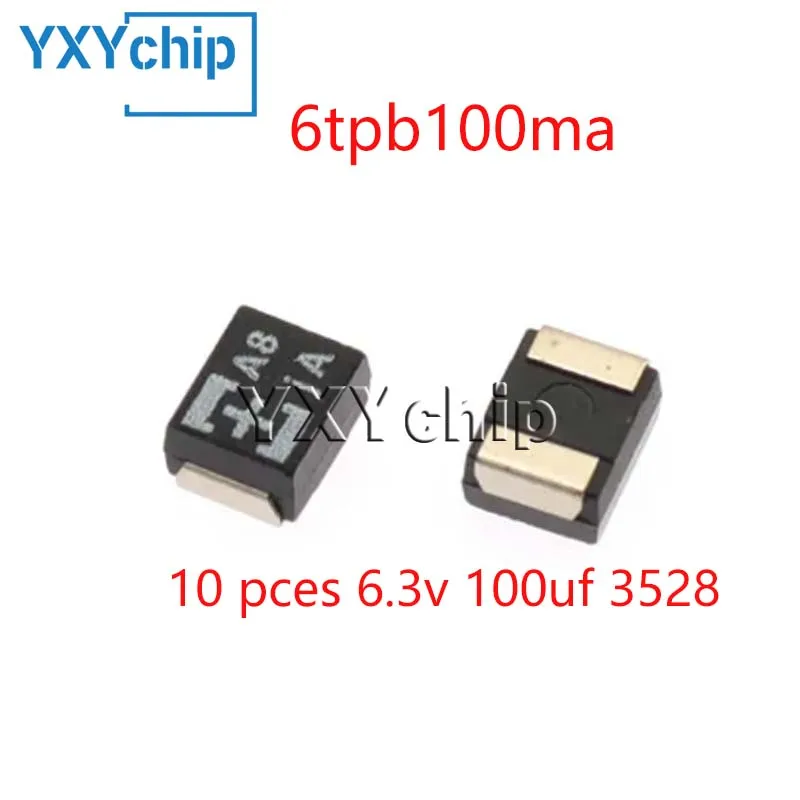 10 шт. 6,3 В 100 мкФ 6tpb100ma 3528 Тип B Smd полимерные Танталовые Конденсаторы Poscap Low Esr 70mohms новые оригинальные
10 шт. 6,3 В 100 мкФ 6tpb100ma 3528 Тип B Smd полимерные Танталовые Конденсаторы Poscap Low Esr 70mohms новые оригинальные