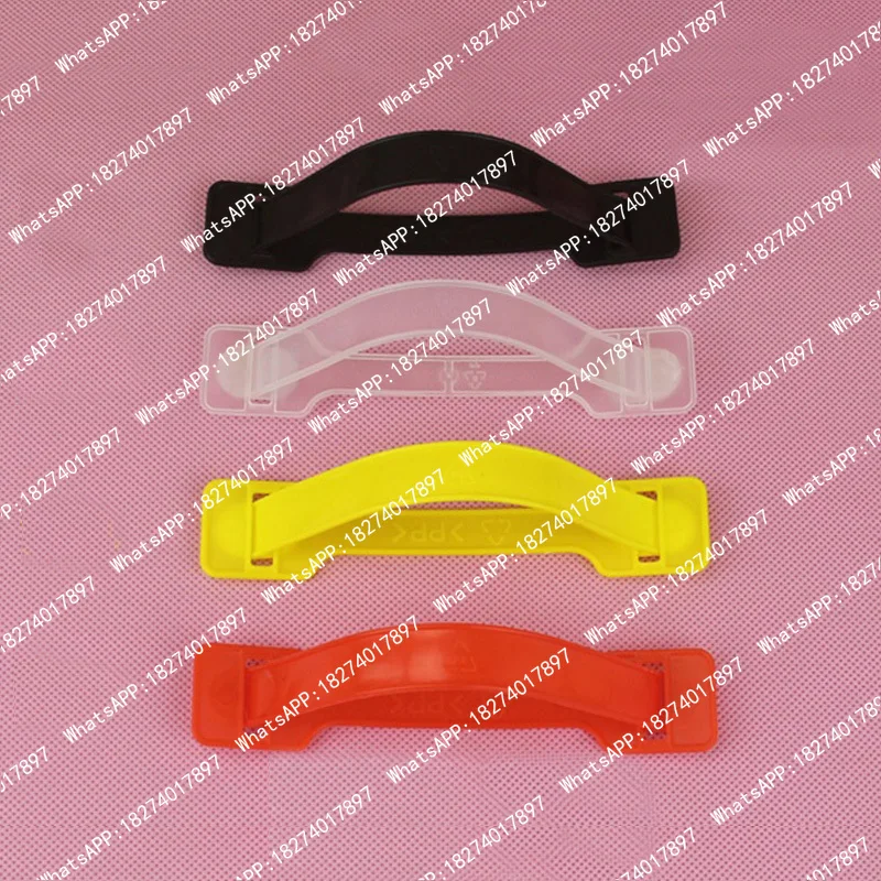100pcs Colored Plastic Box Handle Base Plate Set Carry Case Package Washer Backing Support Handles Display Top Barbed Hanger
100pcs Colored Plastic Box Handle Base Plate Set Carry Case Package Washer Backing Support Handles Display Top Barbed Hanger