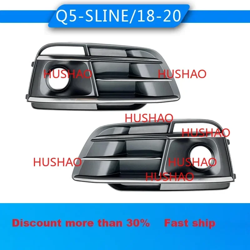 Car Front Bumper Grille Trim Fog Light Cover Frame For Audi Audi Q5 2018-2020 Sline with ACC hole Auto Lamp protection
Car Front Bumper Grille Trim Fog Light Cover Frame For Audi Audi Q5 2018-2020 Sline with ACC hole Auto Lamp protection