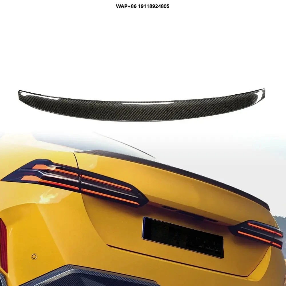 Dry Carbon Fiber M5 G90 Rear Trunk Spoiler for B-MW 5 Series G99 I5 G60 M60 M Sport X Drive 2024+
Dry Carbon Fiber M5 G90 Rear Trunk Spoiler for B-MW 5 Series G99 I5 G60 M60 M Sport X Drive 2024+