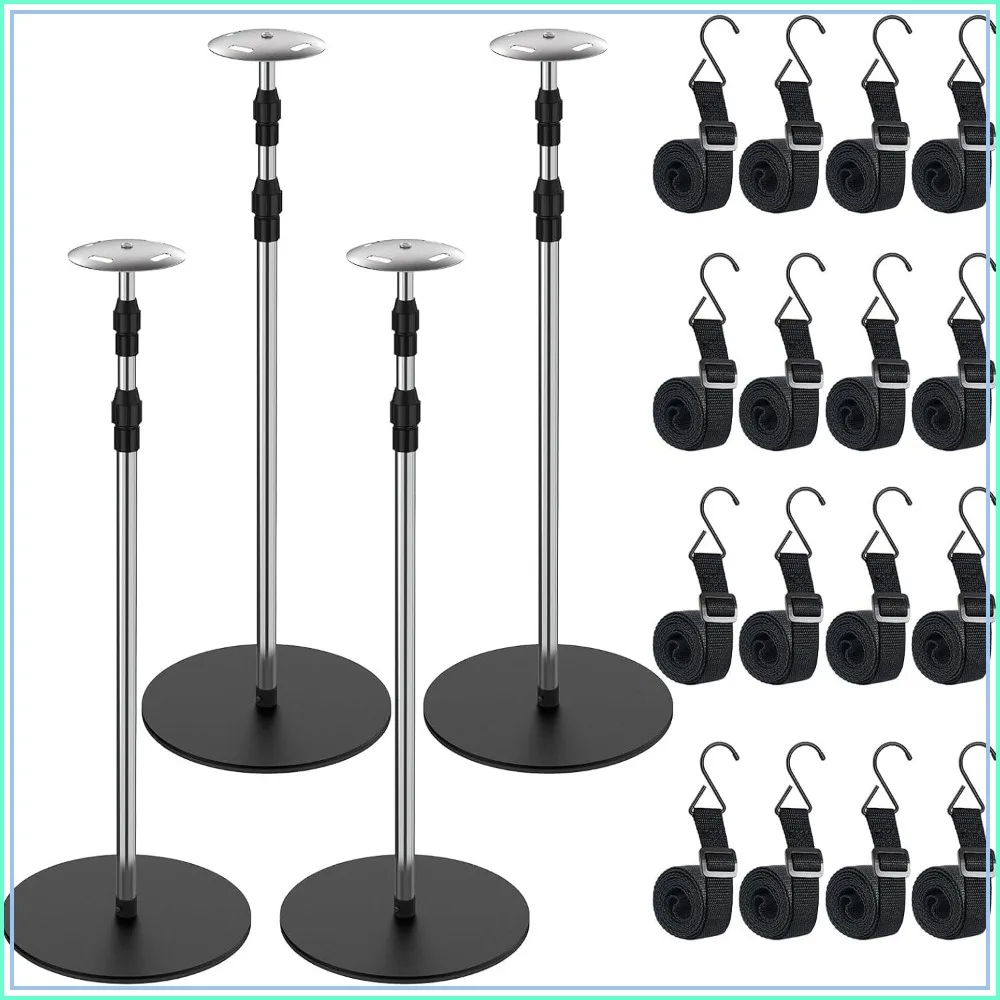 Boat Cover Support Poles 4 Pack, Stainless Steel, Adjustable 30.7"-71", Heavy-Duty 3.75 lb Base, for V Hull Jon
Boat Cover Support Poles 4 Pack, Stainless Steel, Adjustable 30.7"-71", Heavy-Duty 3.75 lb Base, for V Hull Jon