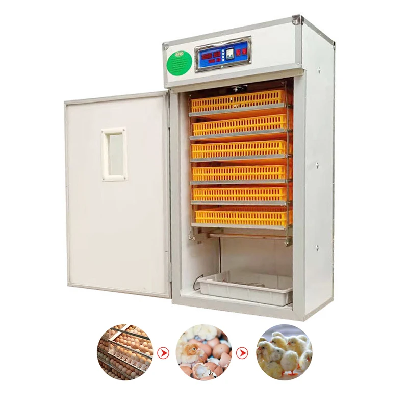 Fully Automatic Large-Sized Egg Turning Incubator for Goose Chicken Duck Pig & Quail Eggs-New
Fully Automatic Large-Sized Egg Turning Incubator for Goose Chicken Duck Pig & Quail Eggs-New