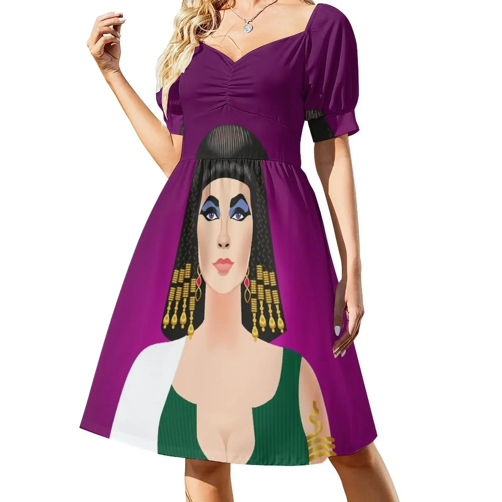 Purple Cleopatra Sleeveless Dress luxury dress women dresses elegant dresses plus sizes Dress
Purple Cleopatra Sleeveless Dress luxury dress women dresses elegant dresses plus sizes Dress