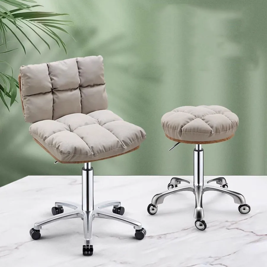 Multifinction Hairdressing Chair White Wheel Makeup Artist Hairdressing Chair Latest Luxury Seat Salon Memory Sandalye Chairs
Multifinction Hairdressing Chair White Wheel Makeup Artist Hairdressing Chair Latest Luxury Seat Salon Memory Sandalye Chairs