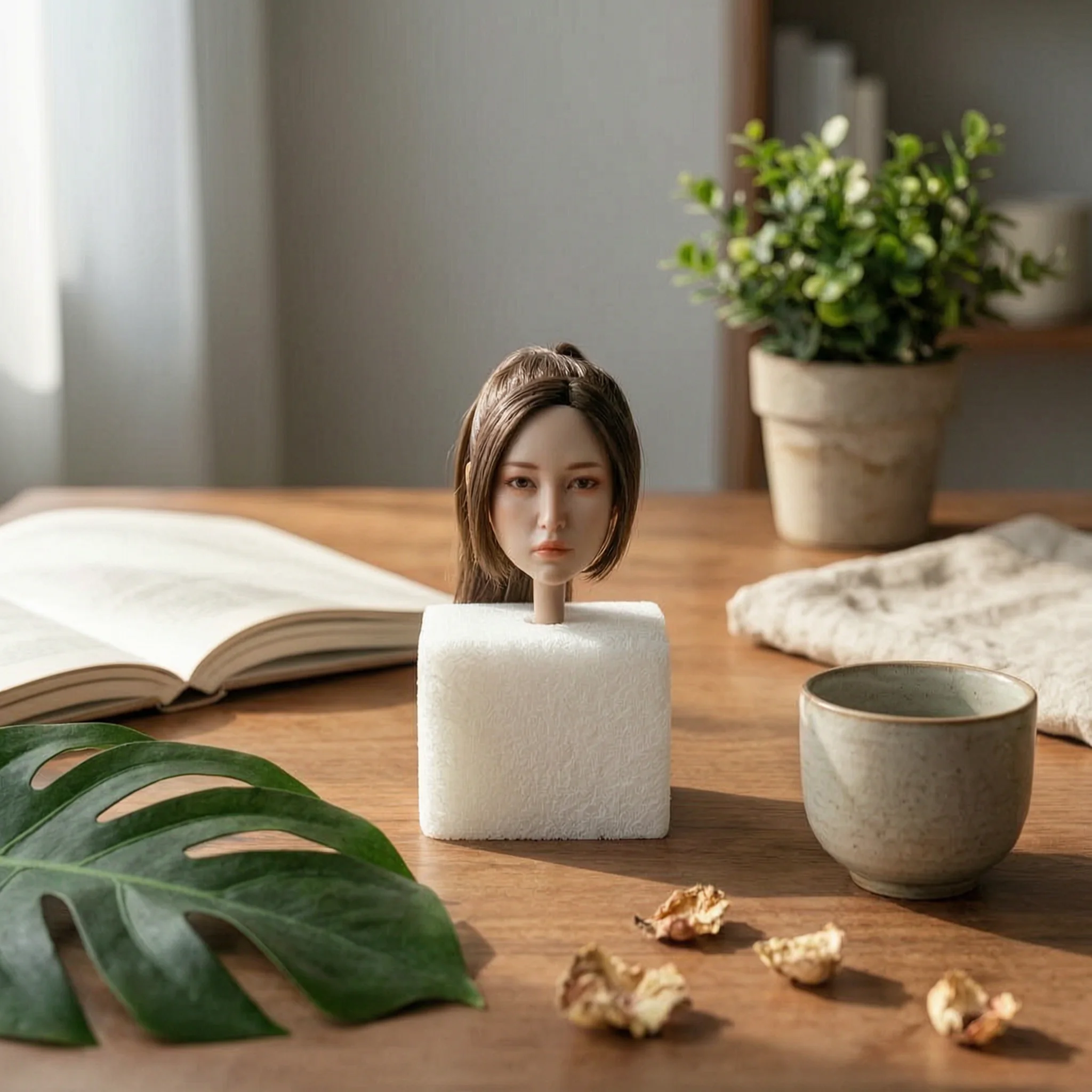 1/6 Female Head Head Piece Realistic Face Female Figure Head Fits Many Bodies Braided Hair for Collecting
1/6 Female Head Head Piece Realistic Face Female Figure Head Fits Many Bodies Braided Hair for Collecting