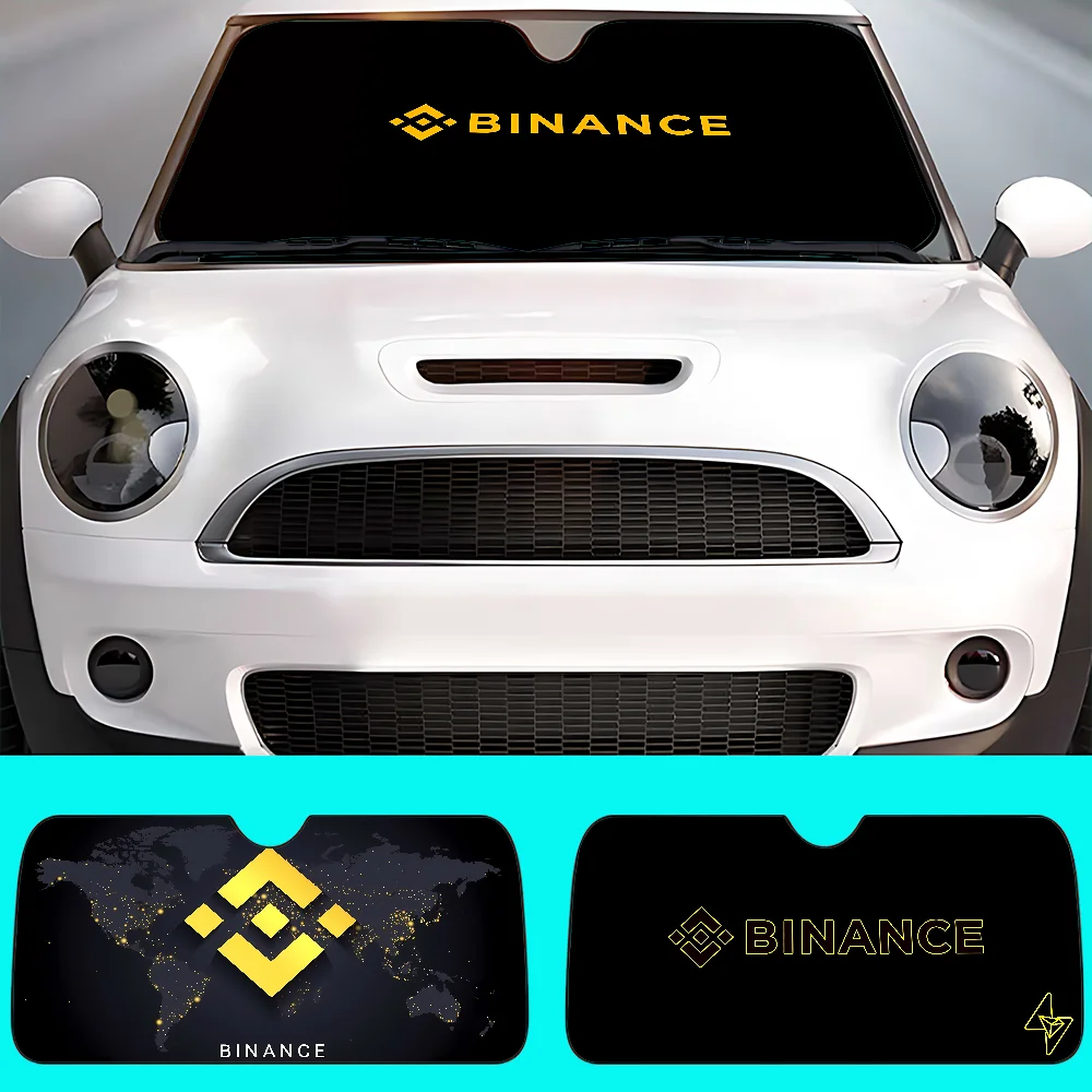 B-Binance Coin Car SunShade Windshield Car Window Windscreen Cover Sun Shade Auto Visor Car Accessories
B-Binance Coin Car SunShade Windshield Car Window Windscreen Cover Sun Shade Auto Visor Car Accessories