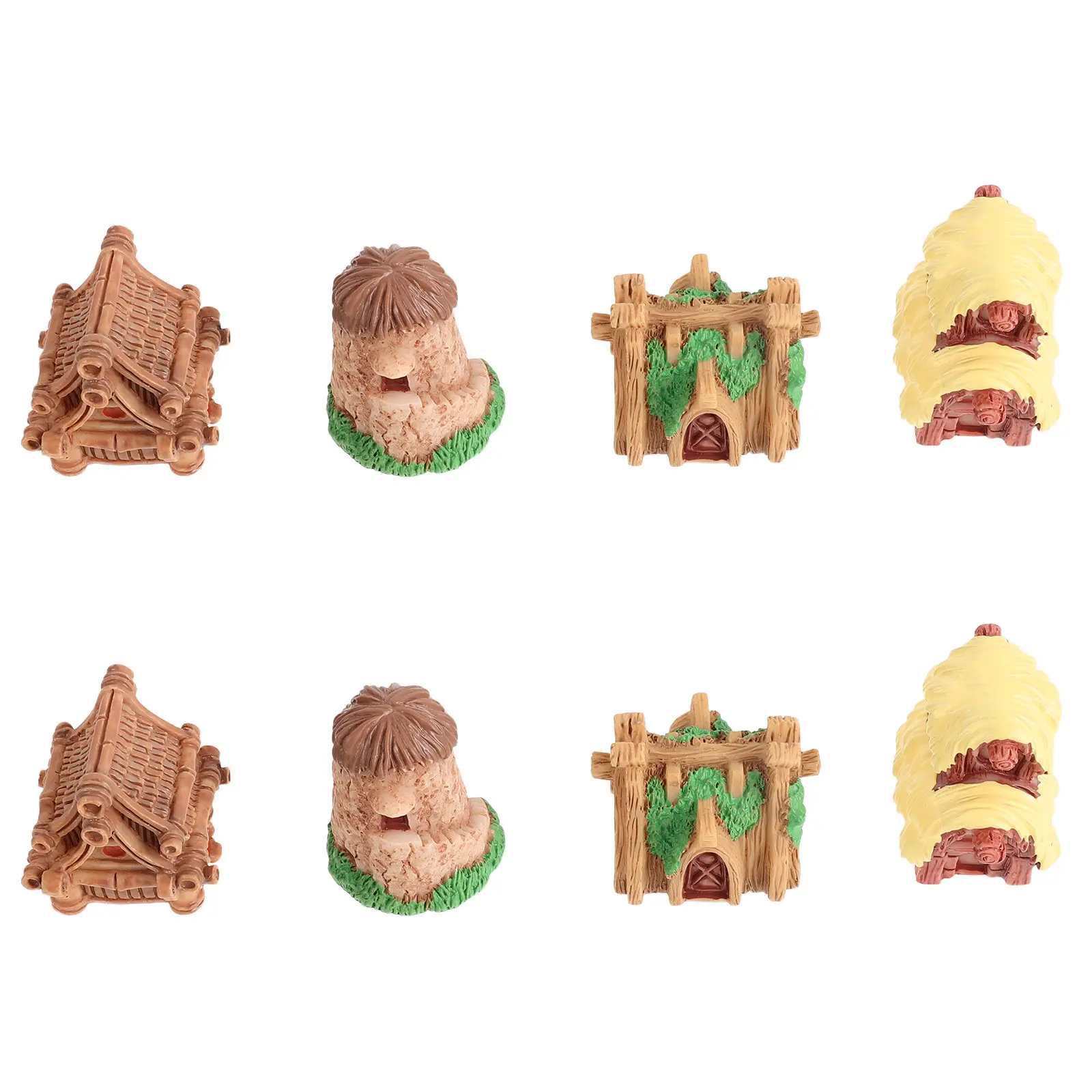 8Pcs Miniature Fairy Garden Houses Resin Tiny Cottages Decorations for Desktop Micro Landscape Garden Ornaments Accessories
8Pcs Miniature Fairy Garden Houses Resin Tiny Cottages Decorations for Desktop Micro Landscape Garden Ornaments Accessories