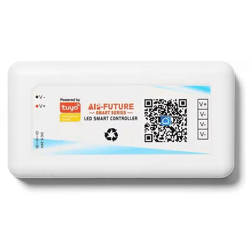 AS95-Tuya Wifi Smart LED Controller DC5-24V Single Color Dimmer LED Strip APP Remote Works For Alexa Google Home
AS95-Tuya Wifi Smart LED Controller DC5-24V Single Color Dimmer LED Strip APP Remote Works For Alexa Google Home
