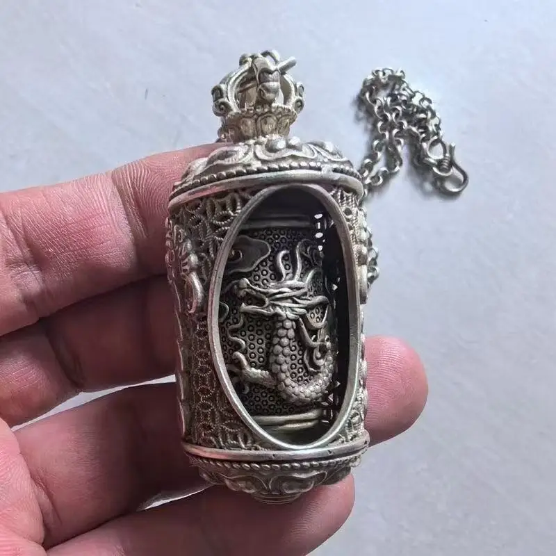 Hollow out double dragon design pendant necklace personalized retro ethnic style necklace pendant, fashionable
Hollow out double dragon design pendant necklace personalized retro ethnic style necklace pendant, fashionable