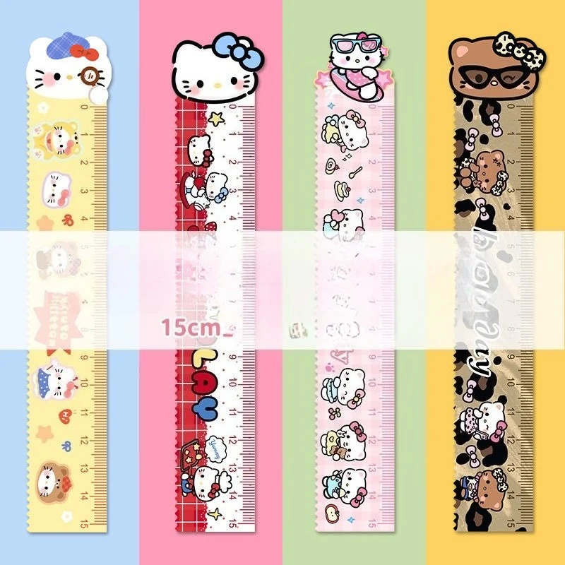 MINISO Sanrio Hello Kitty kawaii аниме мультфильм студенческая линейка 15 см Alien акриловые измерения мультяшные канцелярские принадлежности подарки для девочек 
MINISO Sanrio Hello Kitty kawaii аниме мультфильм студенческая линейка 15 см Alien акриловые измерения мультяшные канцелярские принадлежности подарки для девочек