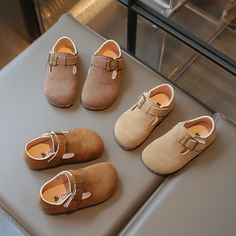 Spring Autumn Children's Retro Boys Girls Babies Cute Soft-soled Non-slip PU Leather Shoes Casual Loafer
Spring Autumn Children's Retro Boys Girls Babies Cute Soft-soled Non-slip PU Leather Shoes Casual Loafer