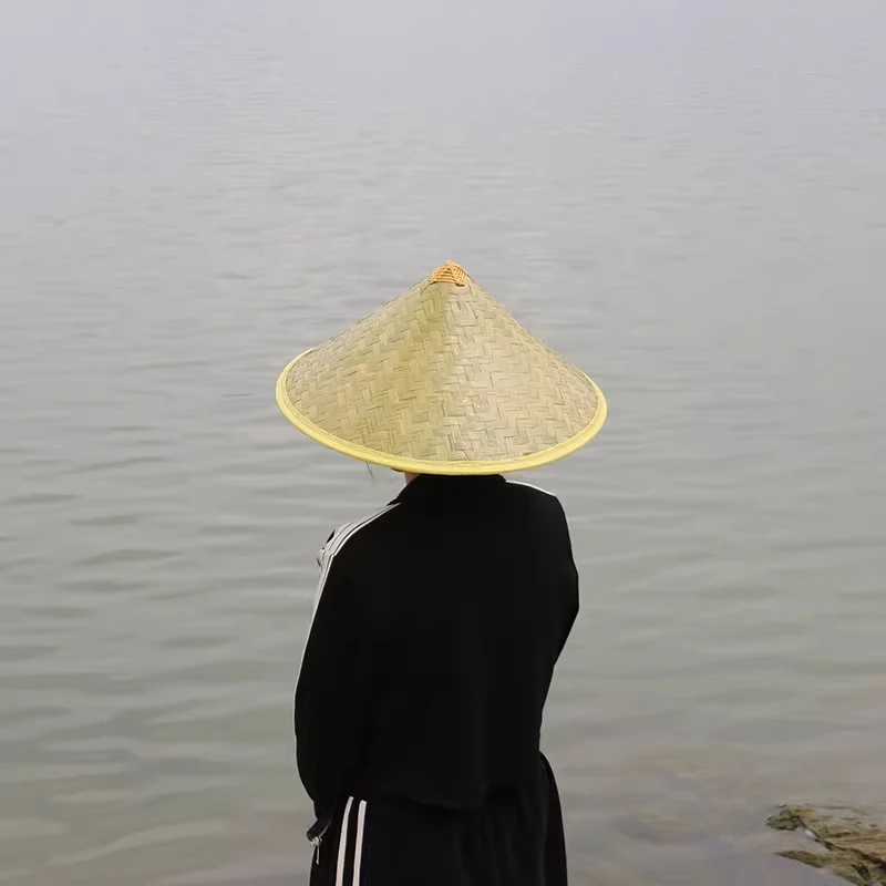 Casual Bamboo Woven Green Skin Straw Hat Stage Performance Travel Rainproof Sunscreen Farm Workers Labor Protection Cap for T...
Casual Bamboo Woven Green Skin Straw Hat Stage Performance Travel Rainproof Sunscreen Farm Workers Labor Protection Cap for T...