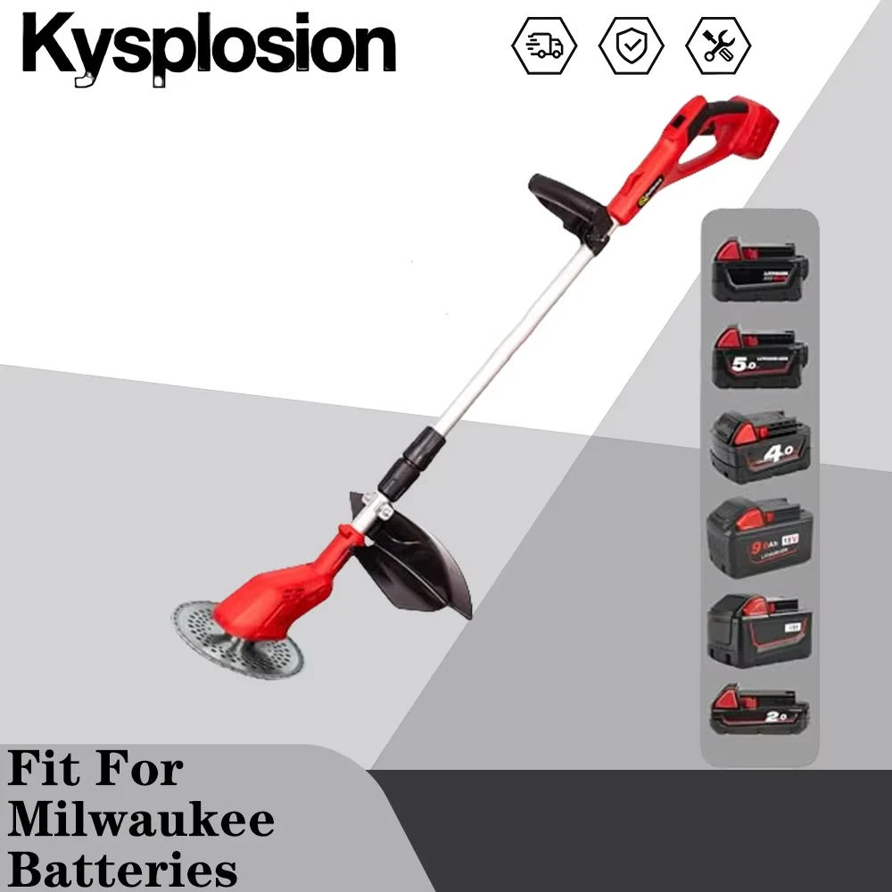 Cordless Lawn Mower Brushless Motor Electric Grass Trimmer Adjustable Length Angle Telescopic Pruning Garden Tools For Milwaukee
Cordless Lawn Mower Brushless Motor Electric Grass Trimmer Adjustable Length Angle Telescopic Pruning Garden Tools For Milwaukee