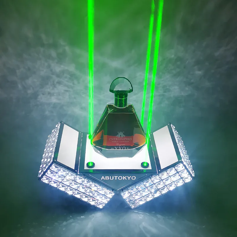 Bar Luminous Seat XO Champagne King Laser LED Colorful KTV Foreign Display Stand Seat Base Diamond Wine Seat
Bar Luminous Seat XO Champagne King Laser LED Colorful KTV Foreign Display Stand Seat Base Diamond Wine Seat