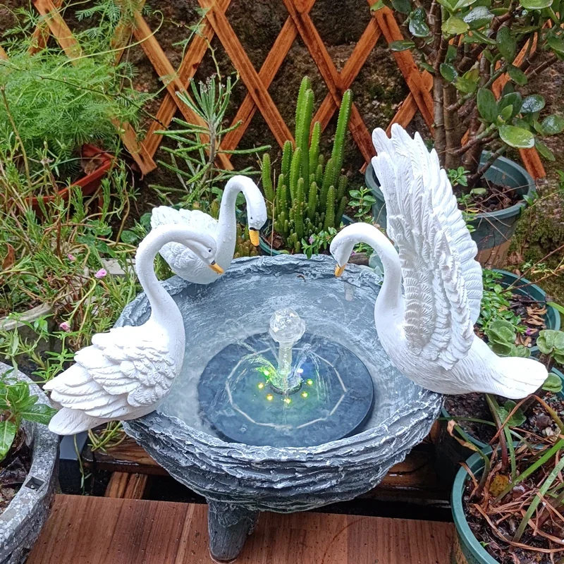 Courtyard landscape landscaping arrangement Solar fountain Water transfer ball Villa B & B terrace Garden decoration ornament
Courtyard landscape landscaping arrangement Solar fountain Water transfer ball Villa B & B terrace Garden decoration ornament