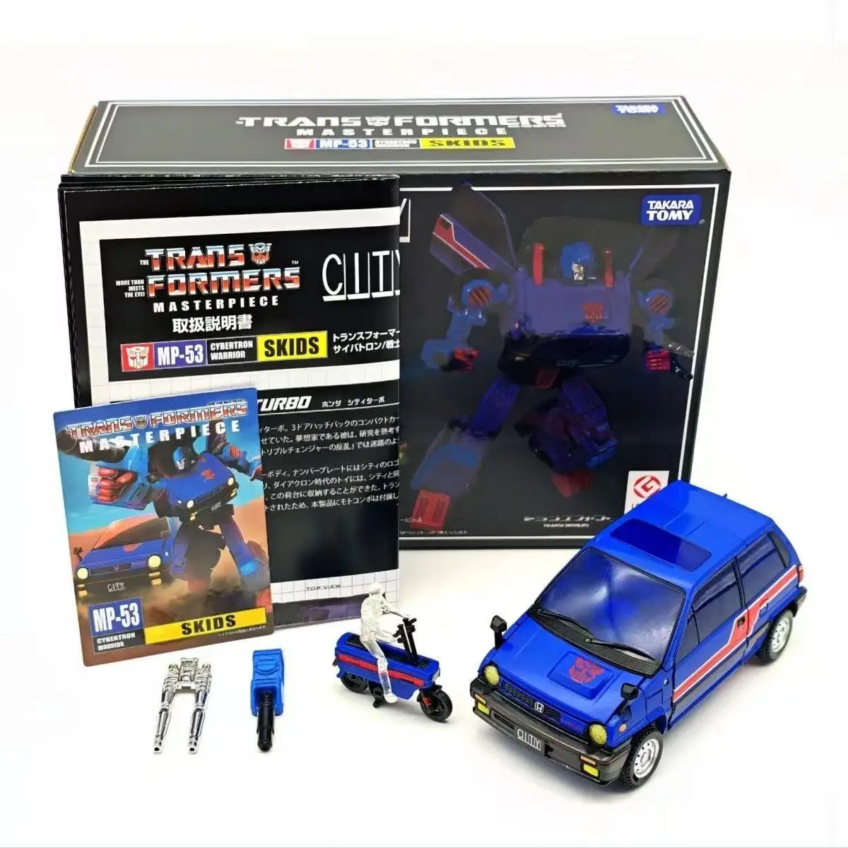 Transformation Toy RT05 KO Skids MP53 Brake Masterpiece Action Figure With Original Box
Transformation Toy RT05 KO Skids MP53 Brake Masterpiece Action Figure With Original Box