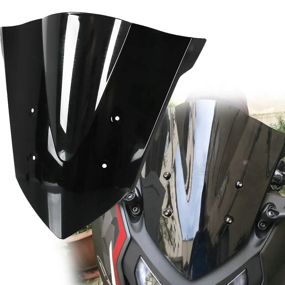 Motorcycle For HONDA CBR650F Windshield Windscreen Double Bubble Wind Screen Deflector CBR 650F CBR650 F 2014 2015 2016 2017
Motorcycle For HONDA CBR650F Windshield Windscreen Double Bubble Wind Screen Deflector CBR 650F CBR650 F 2014 2015 2016 2017