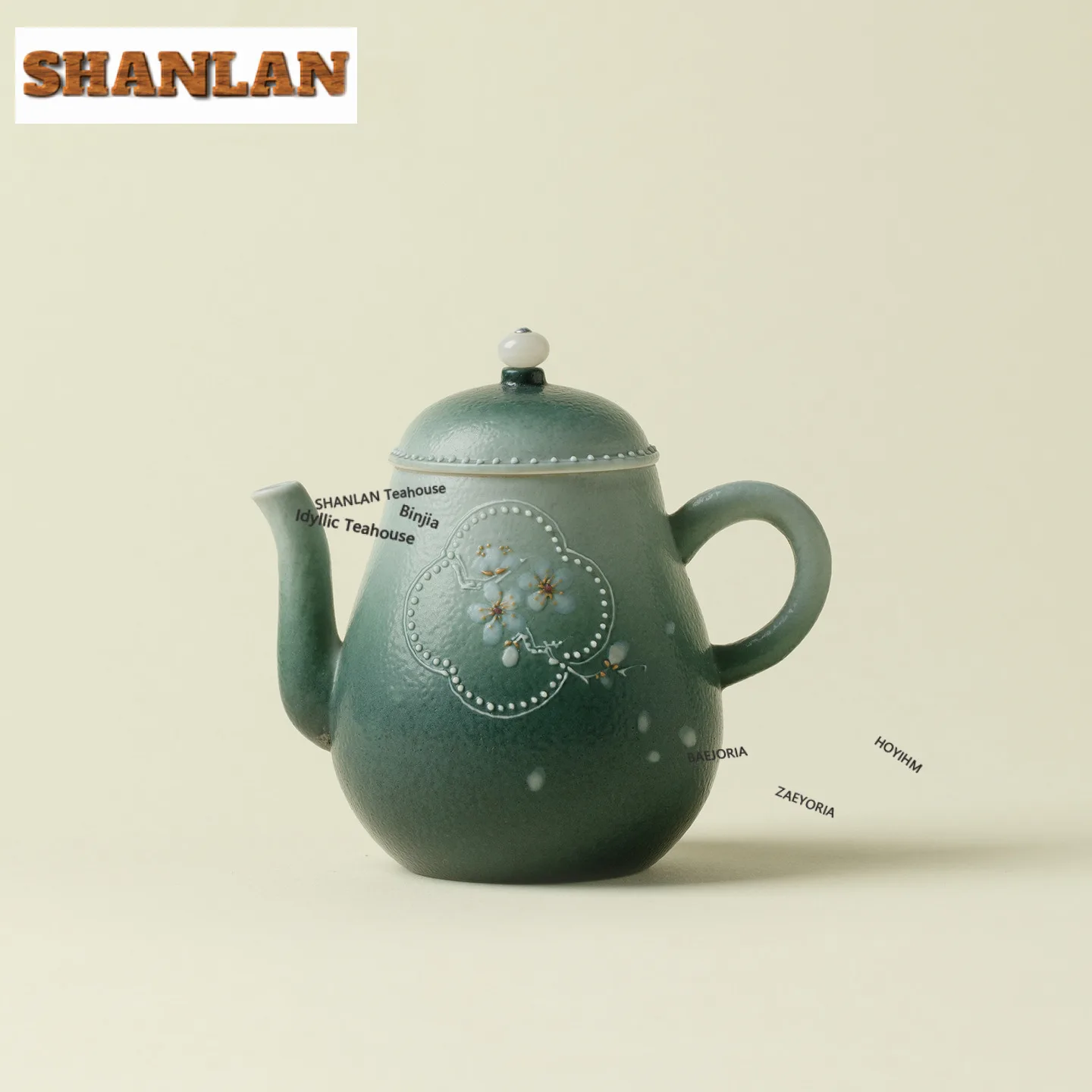 130ml Hand-painted Plum Blossom Teapot Zen Tea Infuser Pot Tea Soaking Kettle With Strainer Dahongpao Cha Accessories Ornaments
130ml Hand-painted Plum Blossom Teapot Zen Tea Infuser Pot Tea Soaking Kettle With Strainer Dahongpao Cha Accessories Ornaments