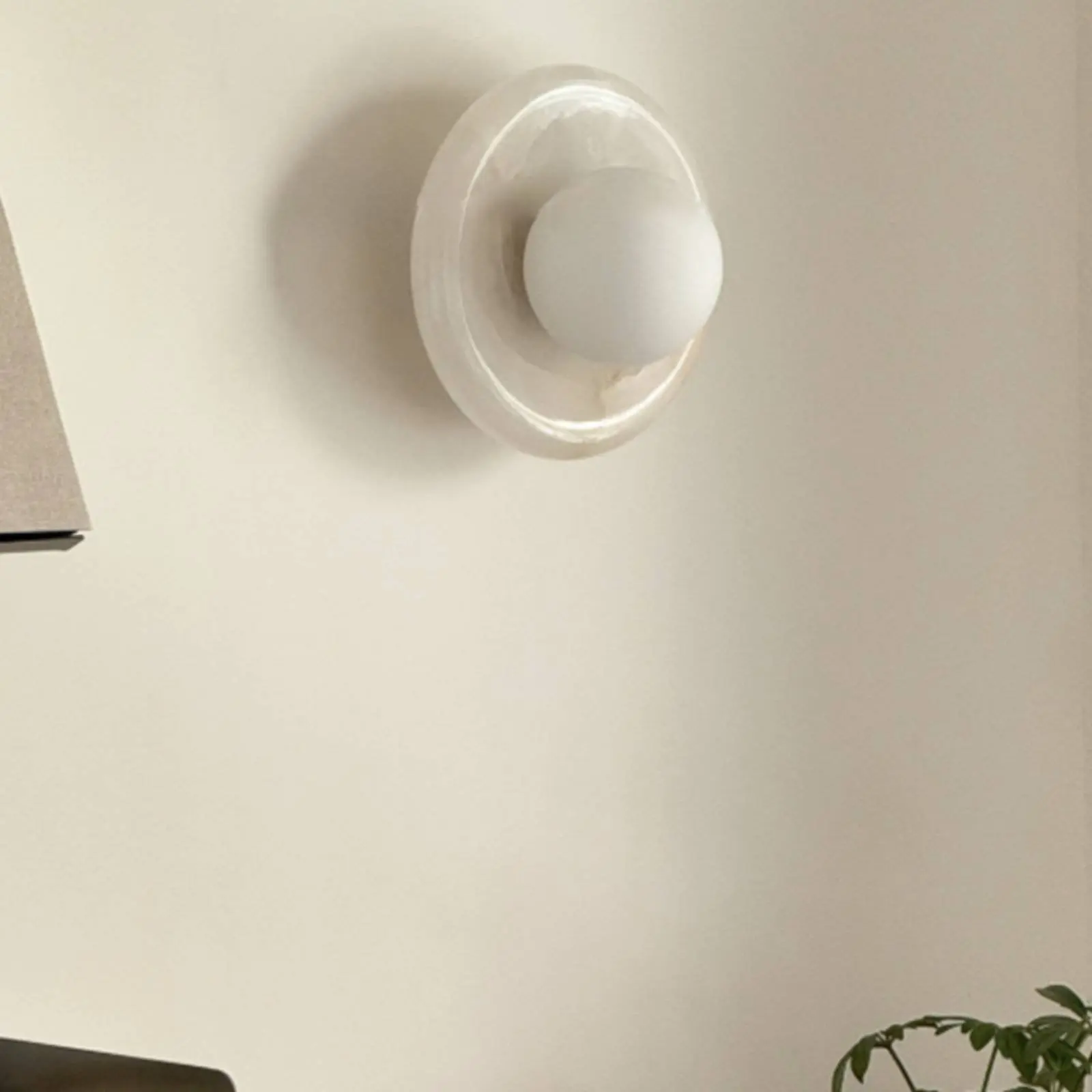 Jade Wall Sconce Luxury Decor Marble Wall Light Round Marble Sconce Modern Indoor Lighting for Villa, Bedroom
Jade Wall Sconce Luxury Decor Marble Wall Light Round Marble Sconce Modern Indoor Lighting for Villa, Bedroom