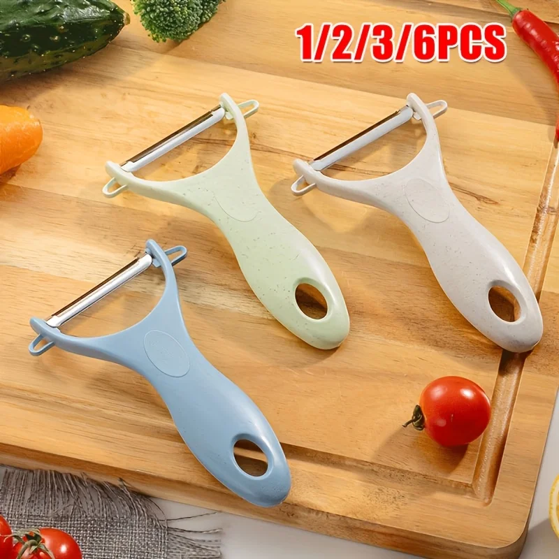 1/2Pcs Stainless Steel Peeler, Sharp Multifunctional Kitchen Tool, High Efficiency Fruit Vegetable Peeler for Home Cooking Gift
1/2Pcs Stainless Steel Peeler, Sharp Multifunctional Kitchen Tool, High Efficiency Fruit Vegetable Peeler for Home Cooking Gift