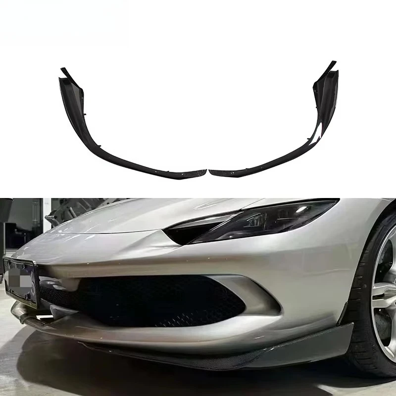 Assetto Fiorano Style Dry Carbon Fiber Front Bumper Corner Splitter Lip Auto Parts Body Kit Facelift for ‘Ferrari 296
Assetto Fiorano Style Dry Carbon Fiber Front Bumper Corner Splitter Lip Auto Parts Body Kit Facelift for ‘Ferrari 296