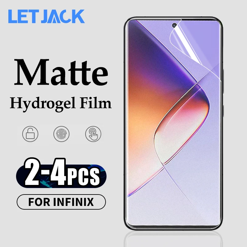 2-4Pcs Matte Hydrogel Film For Infinix Note 40 Pro Plus Zero Ultra Screen Protectors For Infinix Zero 30 GT 20 10 Pro Not Glass
2-4Pcs Matte Hydrogel Film For Infinix Note 40 Pro Plus Zero Ultra Screen Protectors For Infinix Zero 30 GT 20 10 Pro Not Glass