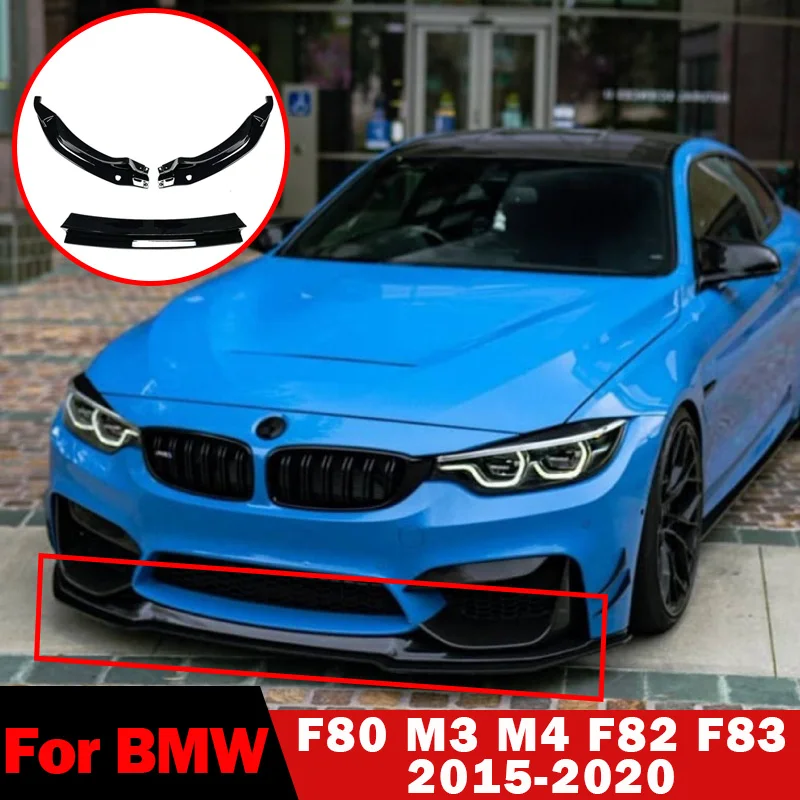For BMW M3 M4 F80 F82 F83 2015-2020 Car Front Bumper Spoiler Lip BodyKit Lower Splitter Facelift Auto Accessorie Guard Protector
For BMW M3 M4 F80 F82 F83 2015-2020 Car Front Bumper Spoiler Lip BodyKit Lower Splitter Facelift Auto Accessorie Guard Protector