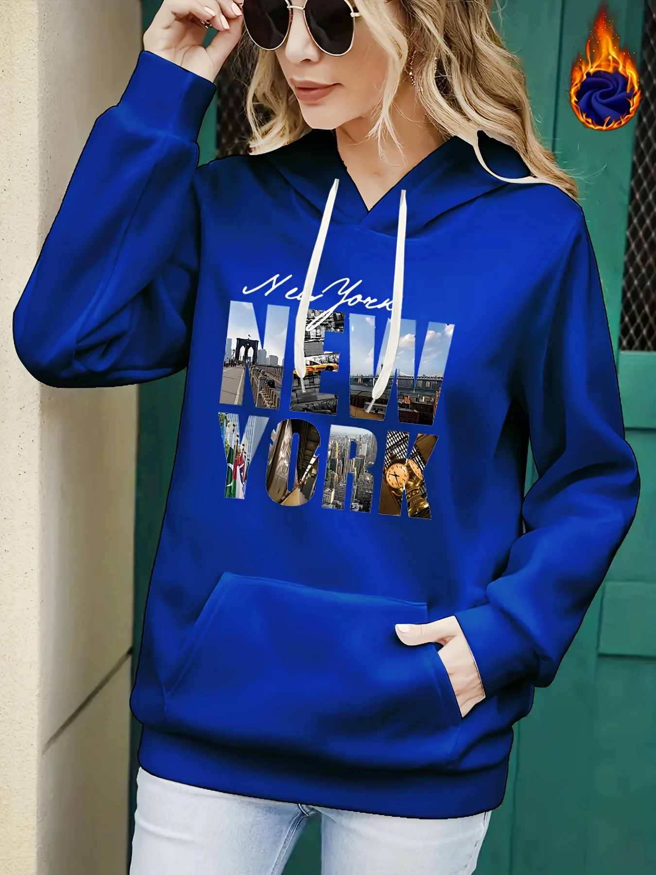 Women's autumn and winter warm and loose casual NOPE not today printed suede long sleeved hooded sweatshirt
Women's autumn and winter warm and loose casual NOPE not today printed suede long sleeved hooded sweatshirt