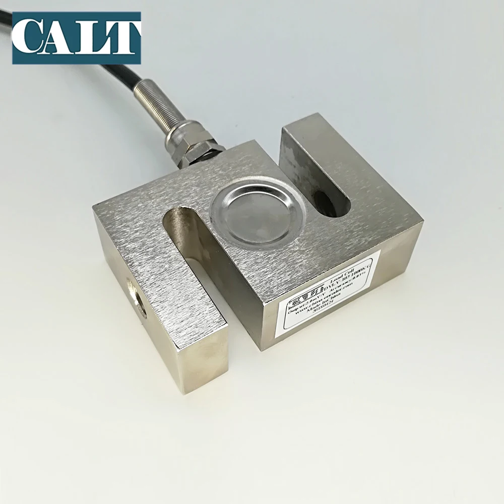 CALT S Type Load Cell Tension Compression Weighing Force Sensor 100kg Alloy Steel Pull Detection
CALT S Type Load Cell Tension Compression Weighing Force Sensor 100kg Alloy Steel Pull Detection
