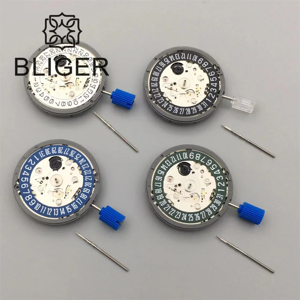 BLIGER 6 O'clock Date Position Japan NH35A Watch Movement High Accuracy Mechanical Automatic Black Blue Green White Datewheel
BLIGER 6 O'clock Date Position Japan NH35A Watch Movement High Accuracy Mechanical Automatic Black Blue Green White Datewheel