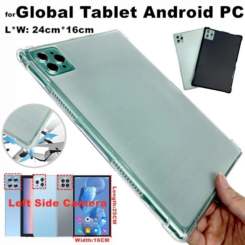 Case for Global Tablet PC 10.1 10.5 10.8 11.2 11.6 Android 10 11inch Universal Shockproof Silicone Soft TPU Cover (24*16cm)
Case for Global Tablet PC 10.1 10.5 10.8 11.2 11.6 Android 10 11inch Universal Shockproof Silicone Soft TPU Cover (24*16cm)