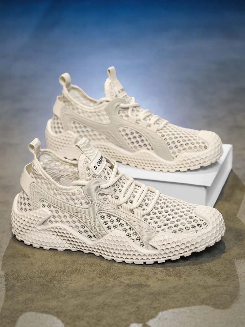 Men's Summer Breathable Mesh Running Shoes Lightweight Soft Bottom Casual Low Top Sneakers Trendy Footwear for Young Men
Men's Summer Breathable Mesh Running Shoes Lightweight Soft Bottom Casual Low Top Sneakers Trendy Footwear for Young Men