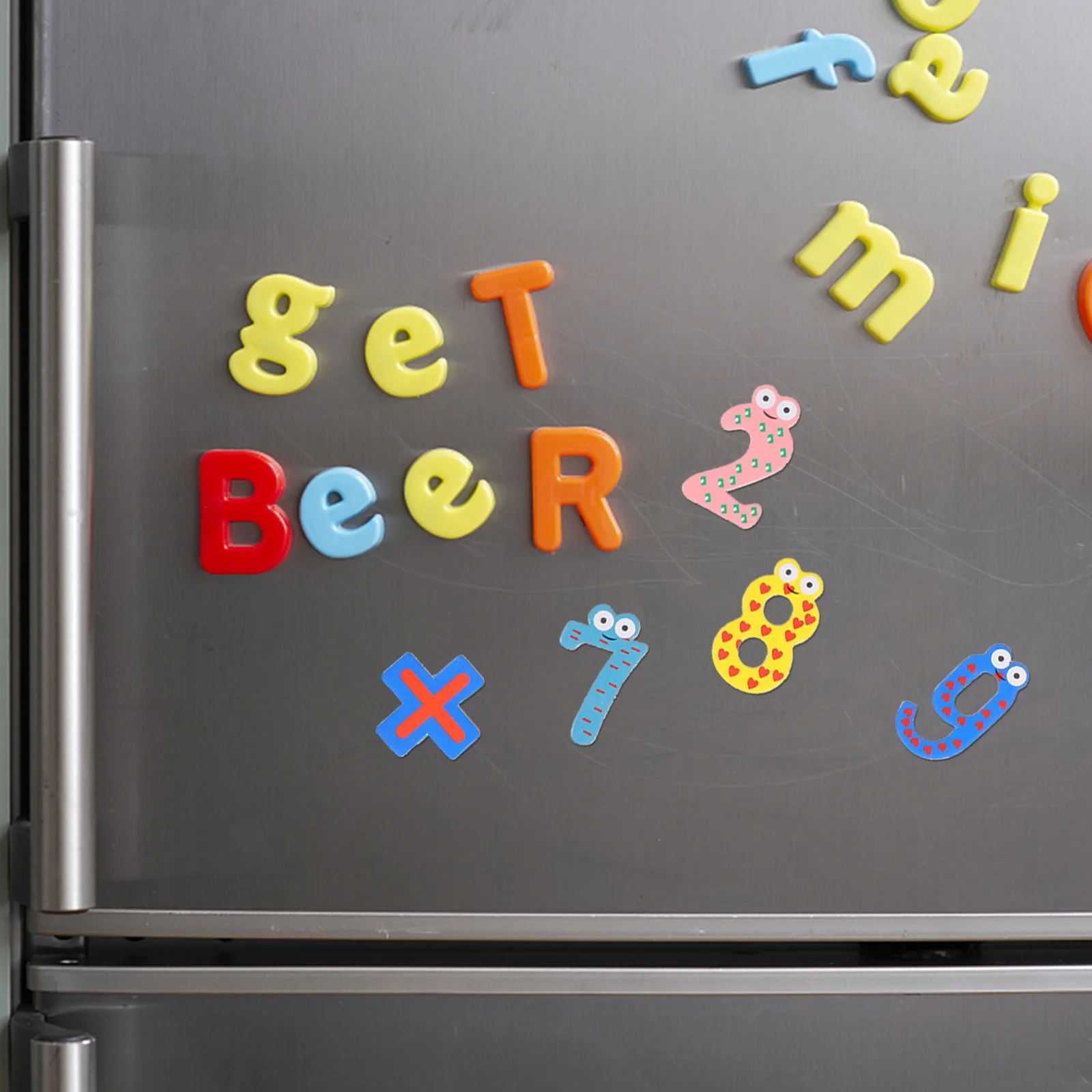 2 Sets Magnetic Digital Teaching Aids Child Stickers for Kids Numbers Classroom Rubber Children Magnets
2 Sets Magnetic Digital Teaching Aids Child Stickers for Kids Numbers Classroom Rubber Children Magnets