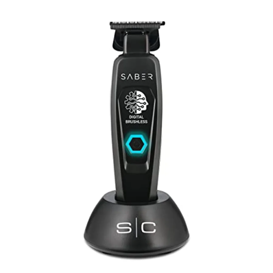 Professional Full Metal Body Digital Brushless Motor Cordless Hair Trimmer for Salon Use Silver High Precision and Long Battery
Professional Full Metal Body Digital Brushless Motor Cordless Hair Trimmer for Salon Use Silver High Precision and Long Battery
