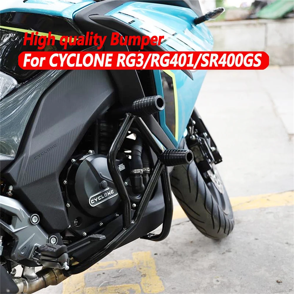 For CYCLONE RG3 RG401 bumper modification front bumper stunt bar RG 3 SR400GS SR400 GS bumper anti drop bar accessories
For CYCLONE RG3 RG401 bumper modification front bumper stunt bar RG 3 SR400GS SR400 GS bumper anti drop bar accessories