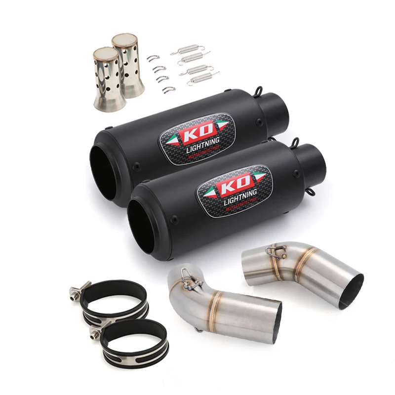 Slip On For Ducati Monster 696 795 796 1100 Exhaust System Mid Link Pipe 51mm Muffler Stainless Steel Escape Removable DB Killer
Slip On For Ducati Monster 696 795 796 1100 Exhaust System Mid Link Pipe 51mm Muffler Stainless Steel Escape Removable DB Killer