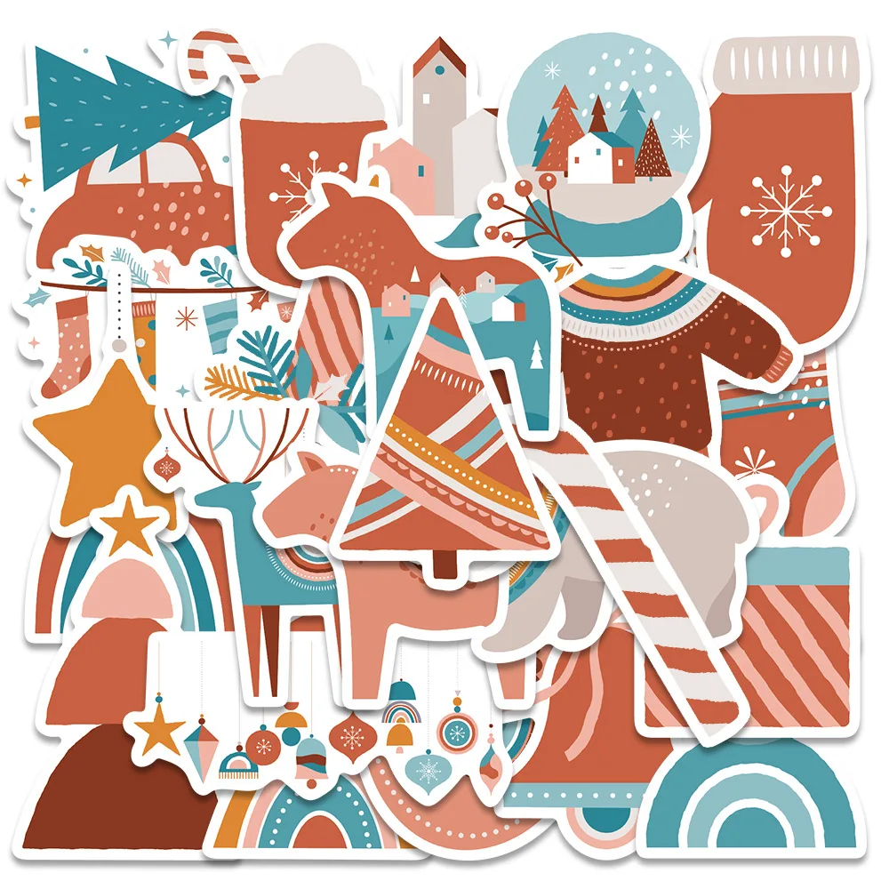 24PCS Cartoon Christmas Elk Snowman Funny Cartoon Decorative Stickers DIIY Suitcase Laptop Water Cup Doodle Decals Toy Gift
24PCS Cartoon Christmas Elk Snowman Funny Cartoon Decorative Stickers DIIY Suitcase Laptop Water Cup Doodle Decals Toy Gift
