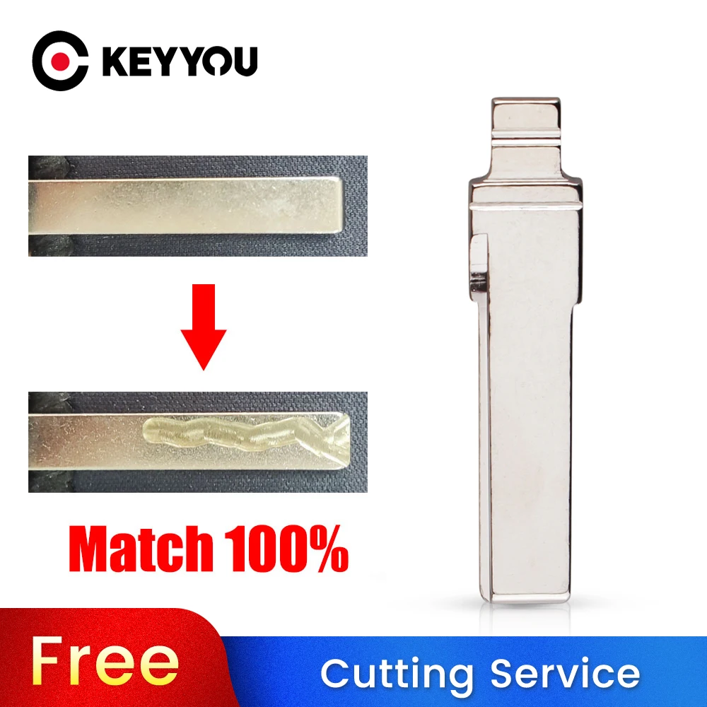 KEYYOU With Cutting Service NO.89 Flip Folding Remote Key Blade Car Blank For Audi A6L Original Blade Remote HU66 Key Blade
KEYYOU With Cutting Service NO.89 Flip Folding Remote Key Blade Car Blank For Audi A6L Original Blade Remote HU66 Key Blade
