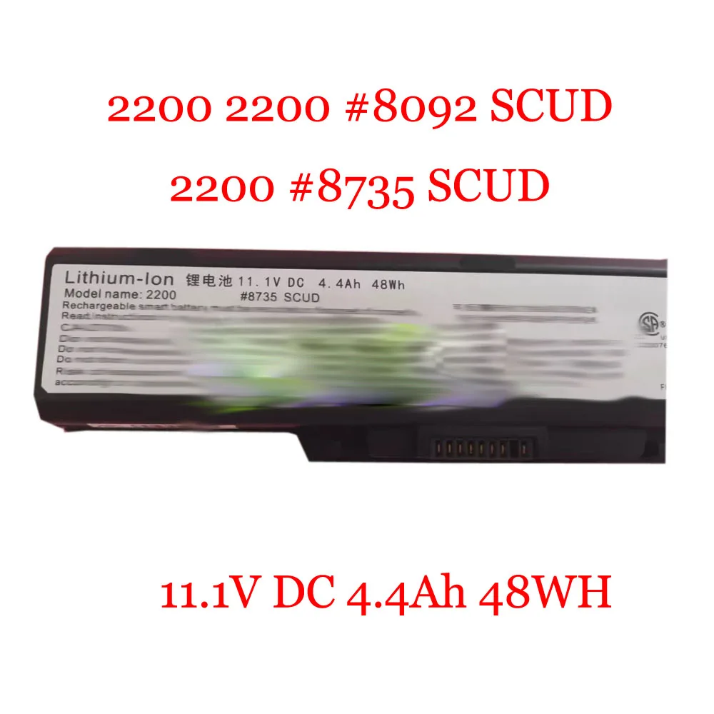 Laptop Battery For Averatec 2200 2200 #8092 SCUD 2200 #8735 SCUD 11.1V DC 4.4Ah 48WH Black New
Laptop Battery For Averatec 2200 2200 #8092 SCUD 2200 #8735 SCUD 11.1V DC 4.4Ah 48WH Black New