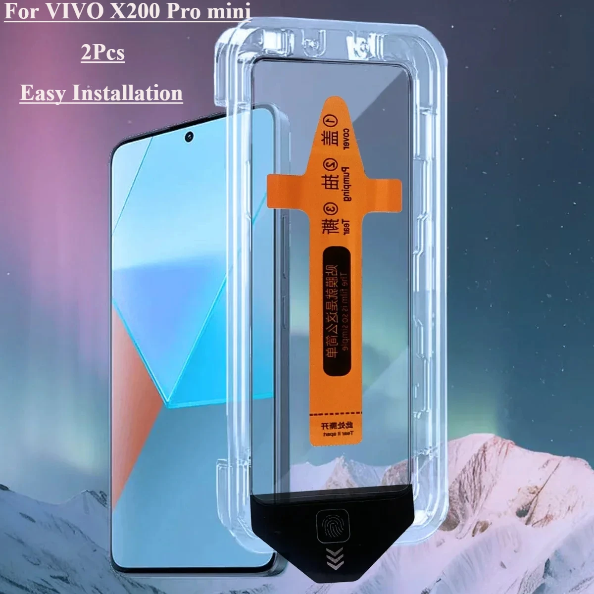 2PCS Easy Installation Tempered Glass For Vivo X200 Pro Mini 6.31 Inch Glass For Vivo X200Pro Mini HD Screen Protector Film
2PCS Easy Installation Tempered Glass For Vivo X200 Pro Mini 6.31 Inch Glass For Vivo X200Pro Mini HD Screen Protector Film