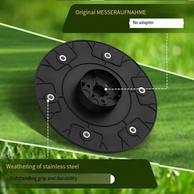 A01F-Ножевая пластина + 6 сменных лезвий для Gardena Sileno City, Mcculloch, дисковый газонокосилка с лезвием газонокосилки
A01F-Ножевая пластина + 6 сменных лезвий для Gardena Sileno City, Mcculloch, дисковый газонокосилка с лезвием газонокосилки