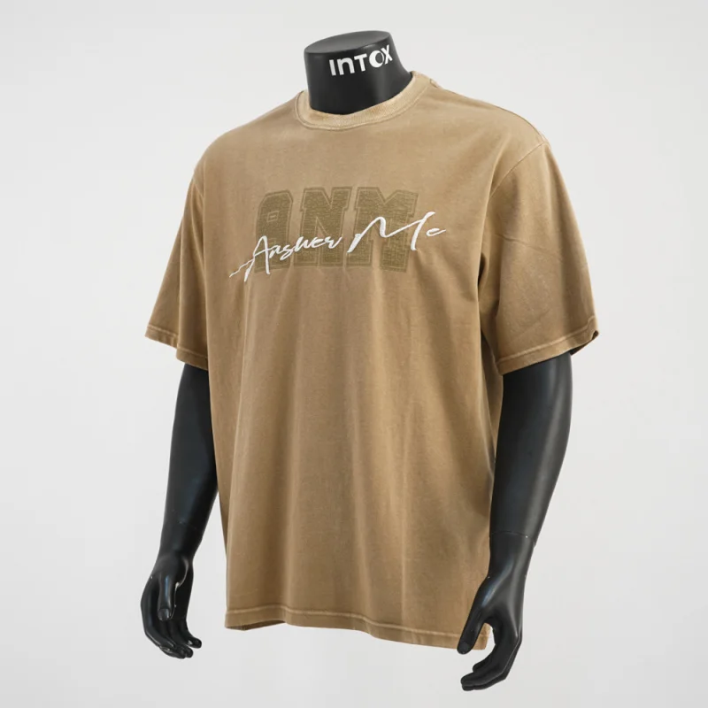 Fashionable embroidered printed retro washed short sleeved T-shirt for men's summer street hip-hop loose casual top
Fashionable embroidered printed retro washed short sleeved T-shirt for men's summer street hip-hop loose casual top