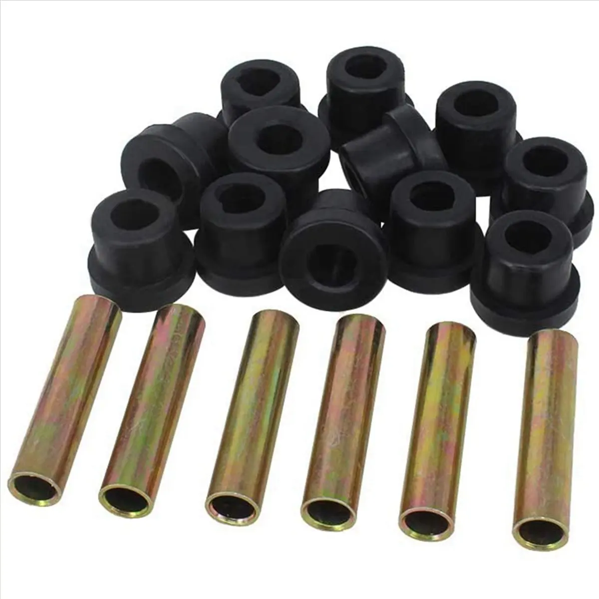 6 Set for Club Car Bushing Kit, Golf Cart Rear Leaf Spring Bushing Kits for EZGO TXT/Medalist Gas/Electric 1015583
6 Set for Club Car Bushing Kit, Golf Cart Rear Leaf Spring Bushing Kits for EZGO TXT/Medalist Gas/Electric 1015583